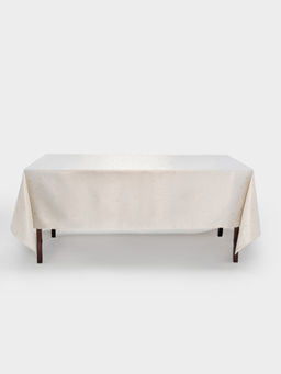 Скатерть, 170х250 см, жаккард, полиэстер, молочная, Золотистые дома, Townlet - Anna lafarg фото 2