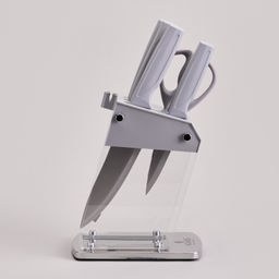 НАБОР НОЖЕЙ AGNESS НА ПЛАСТИКОВОЙ ПОДСТАВКЕ, 7 ПРЕДМЕТОВ  фото 4