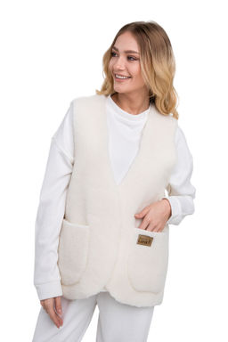 Жилет 3 в 1 (носи, как: домашний жилет / меховую подкладку / верхний слой одежды)