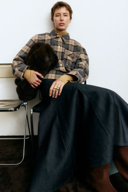 Chaqueta camisera oversize - H&m фото 3