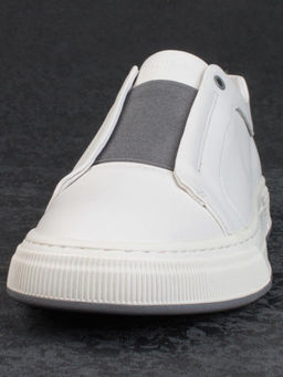 03-6517-BW01 WHITE Полуботинки спортивные мужские (натуральная кожа)