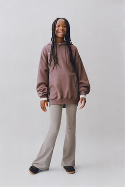 SUDADERA CAPUCHA TEXTOS / Marr?n