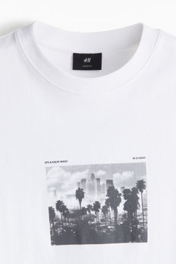Camiseta con motivo estampado Loose Fit - H&m фото 8