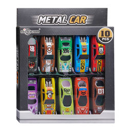 Набор машин "Стальной Гонщик" металл, в коробке