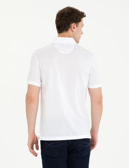 Beyaz Slim Fit Merserize Ti__rt - Pierre cardin фото 5