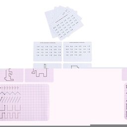 Развивающий набор Графические диктанты, пиши стирай, уровень 1 - Iq-zabiaka фото 2