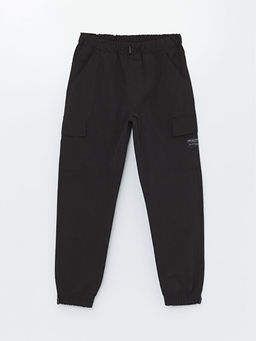 Rahat Kal?p Beli Lastikli Erkek ?ocuk Kargo Jogger Pantolon