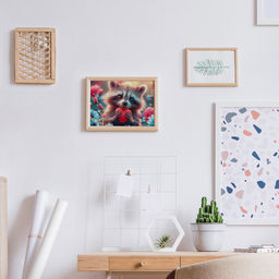 ФРЕЯ Пазл 120 элемент. PZL-120/09 Енотик с любовью