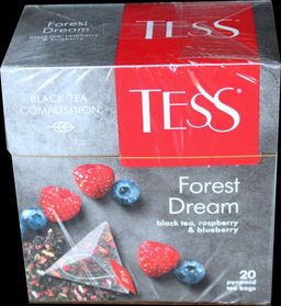 TESS. Pyramids Collection. FOREST DREAM (черный) карт.упаковка, 20 пирамидки