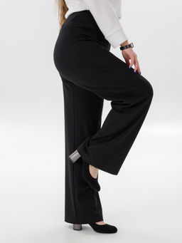 Брюки палаццо черные - Odis фото 12