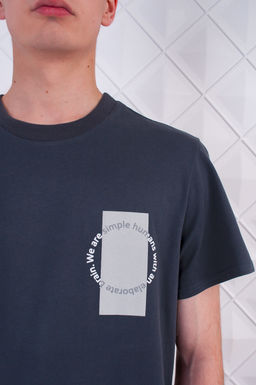 Арт. 61119 Футболка мужская 48-58 (6 шт) Цвет:темно-серый - Идеал фото 4