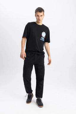 Прямые брюки-парашюты с карманами-карго и карманами Relax Fit - Defacto фото 2