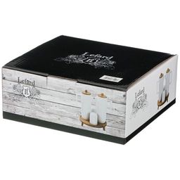 НАБОР ДЛЯ СПЕЦИЙ LEFARD NATIVE 4ПР. 300 МЛ. НА ПОДСТАВКЕ 16,5*16,5 СМ. В=19 СМ.  фото 2