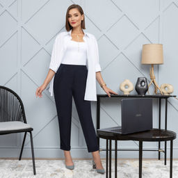 Брюки На дефиле (стиль) - Charutti фото 6