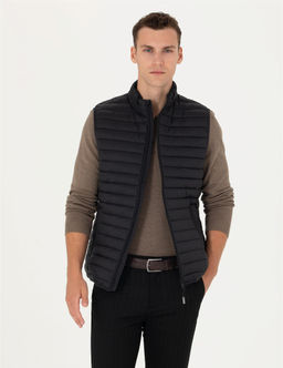 Siyah Slim Fit Yelek - Pierre cardin фото 4
