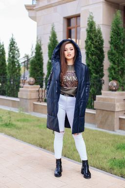 Пальто женское демисезонное 21910 (какао) - Kankan фото 5