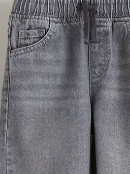 Beli Lastikli Erkek ?ocuk Jean Pantolon