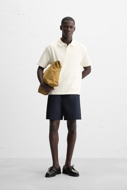 TEXTURED POLO SHIRT