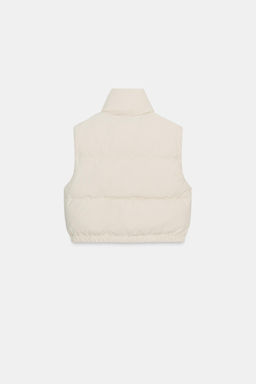 RUBBERISED QUILTED GILET - Zara фото 2