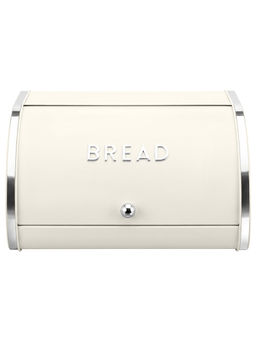 Хлебница 30*26*17,5 см "BREAD" молочная, металл