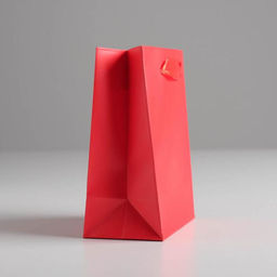 Цена за 3 шт. Пакет подарочный, упаковка, «Алый», 12×15×5.5