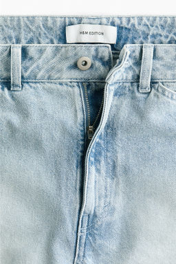 Barrel Leg Regular Waist Jeans - H&m фото 5