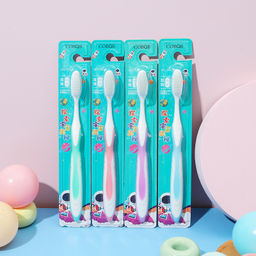 Зубная щетка BQB с мягкой щетиной в японском стиле (в ассортименте)