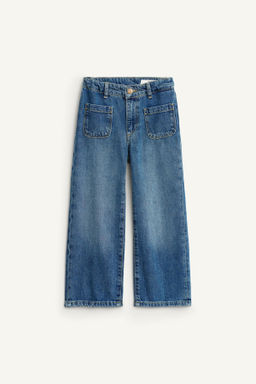 WIDE-LEG JEANS WITH POCKETS - LIMITED EDITION - Zara фото 5