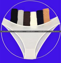 Цена за 7 шт. Трусы женские Турция Неделька - 7 шт. большие размеры арт. 713113 (724113) M (42-44) - For you фото 7