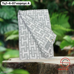 Плед на диван или кровать с принтом