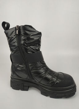 Ботинки-дутики утепленные мехом, в составе ШЕРСТЬ - Pirochi фото 3