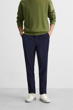 SLIM FIT COMFORT TROUSERS - Zara фото 37