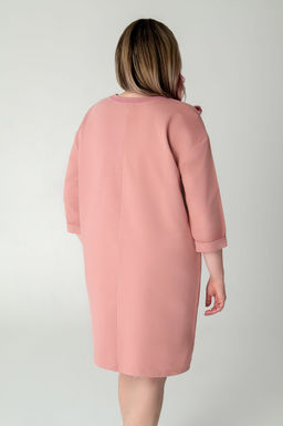 Арт. 8301 Платье 50-58 5 (шт) Цвет:пудра
