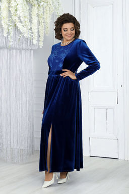 Платье Ninele 7431-Р темно-синий - Mira fashion фото 629