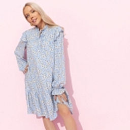 Платье в стиле бохо, Тонкий комплимент (голубое) - Charutti фото 16