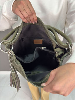 Сумка женская из телячьей кожи