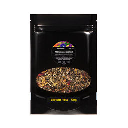 Травяной чай Малина с мятой, 250 г - Lemur coffee roasters фото 3