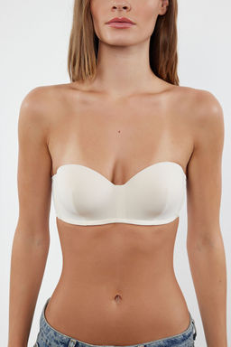 TRENDYOLMILLA Gul Kurusu-Ten 2li Paket Ip Ask?l? Dolgusuz Butun Kap Balkonet Orme Sutyen THMSS21SU0141  фото 25