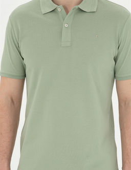 Ye_il Slim Fit Basic Ti__rt