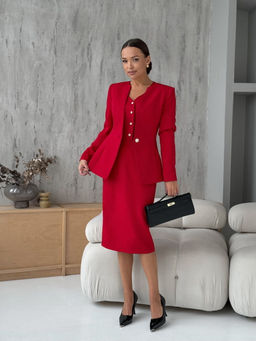 Костюм DilanaVIP 2106 красный