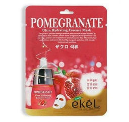 Ekel Маска тканевая с экстрактом граната, 25 мл