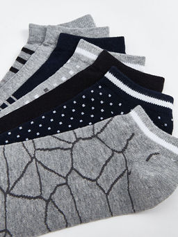 Desenli Erkek Patik ?orap 7li - Waikiki фото 3