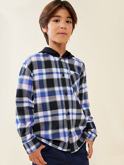 Rahat Kal?p Ekose Gabardin Erkek ?ocuk G?mlek - Waikiki фото 2