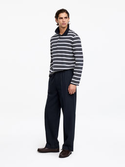 Pantalones amplios en mezcla de lino - H&m фото 5