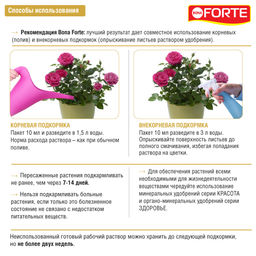Компл. мин. удобр. Bona Forte Красота Для всех комнатных растений амп.10мл - Лето фото 3