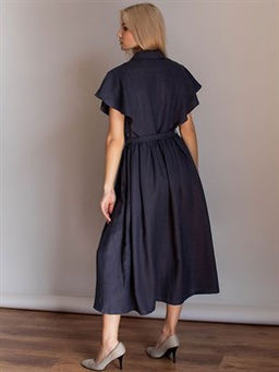 платье лен 57%, вискоза 43% - Волтри фото 7