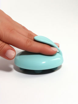 Массажёр для тела, универсальный, 7 шариков, 8×6×6 см, зелёный