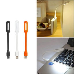 Фонарик универсальный USB, белый/черный - HUMIDIFIER фото 4