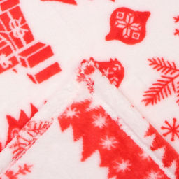 Плед LoveLife Новогодний лес 200х220 см,100% п/э, велсофт 280 гр/м2  фото 4