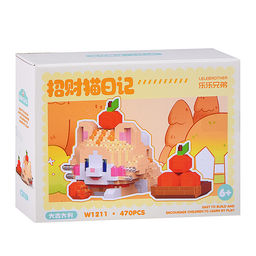 Конструктор "Кошка с апельсином" (470 дет.) в коробке